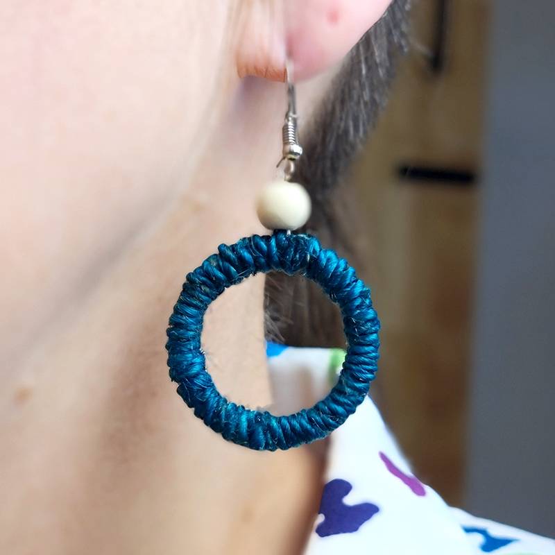 Ear Ring Round - GRN